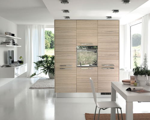 Thiết kế bếp trong phòng khách